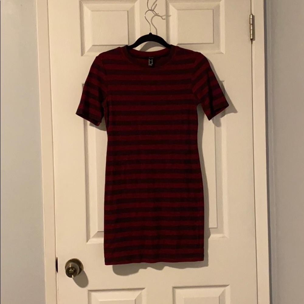 Forever 21 Striped Bodycon Dress (M)